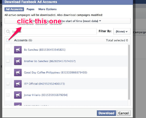 fb ads download